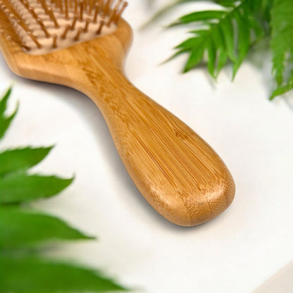 Bamboo Paddle Hair Brush | Comfort Handle