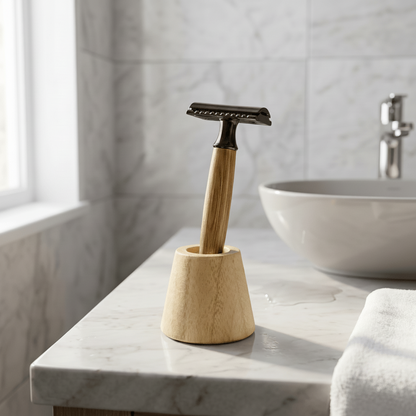 Bamboo Razor Holder