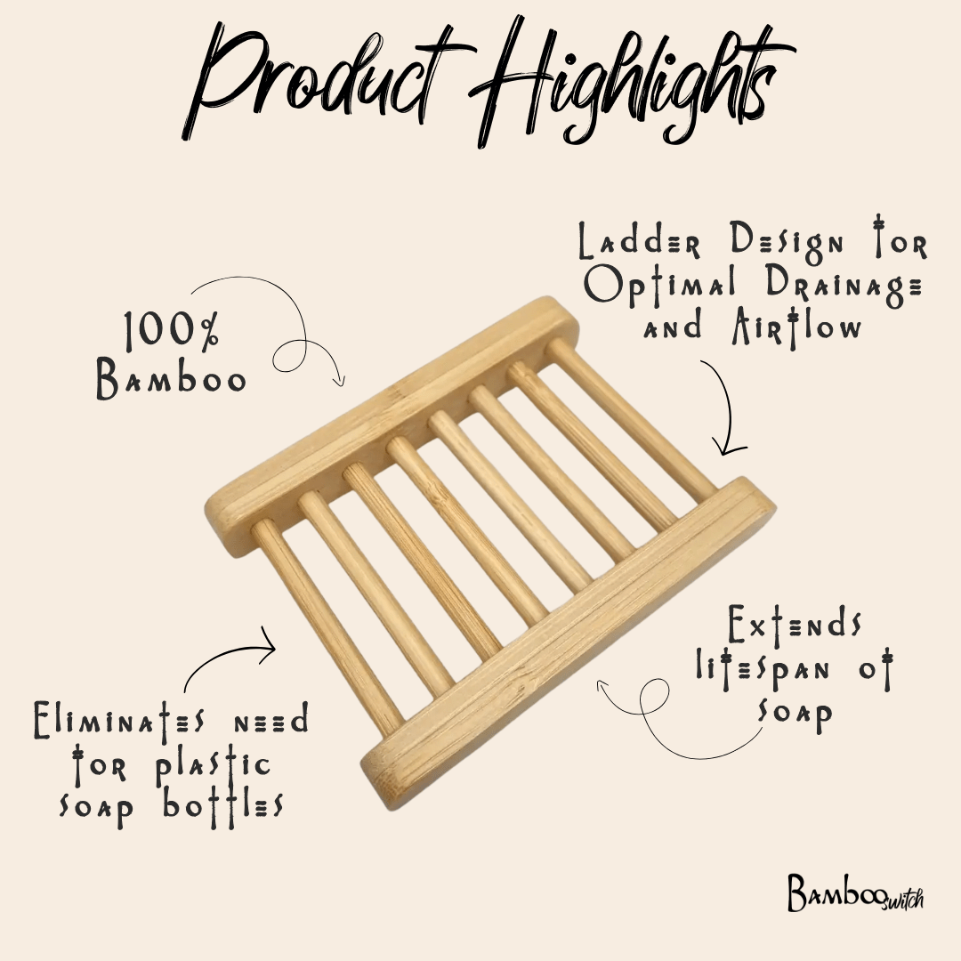 Bamboo Soap Lift | Ladder