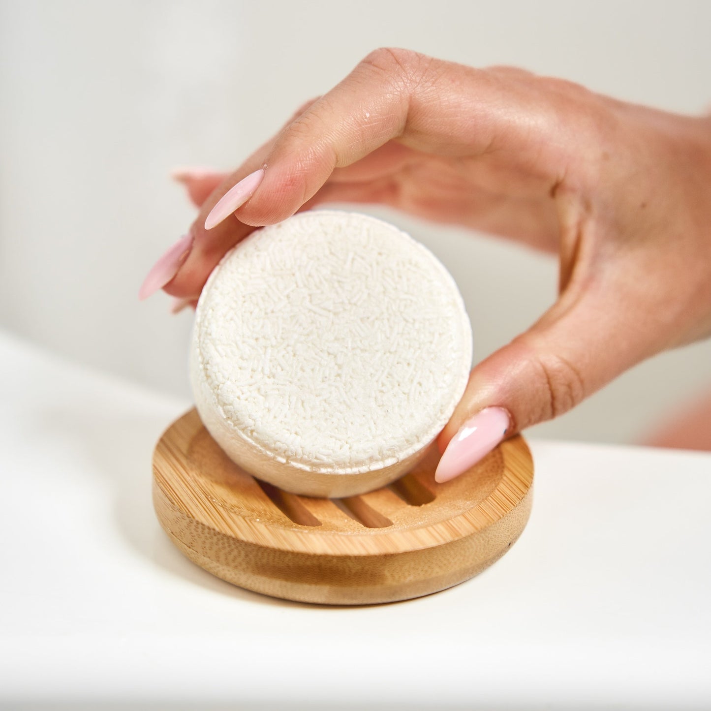 Bamboo Soap/Steamer Lift | Round