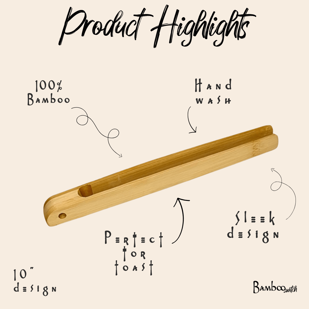 Bamboo Tongs