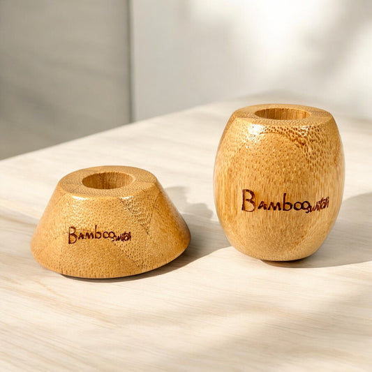Bamboo Toothbrush Stand