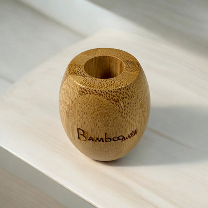 Bamboo Toothbrush Stand