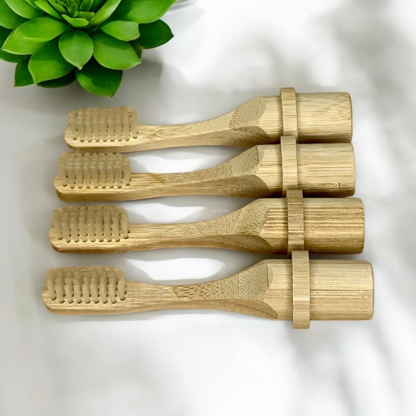 Bamboo Travel Toothbrush Replacement Heads