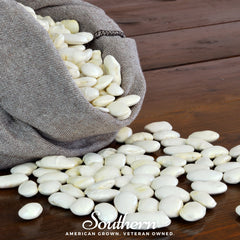 White Dixie Butterpeas Lima Bean (Bush) – 15 Seeds