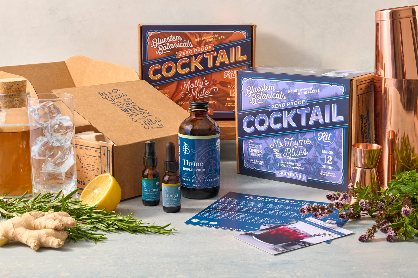 No Thyme for the Blues – 0 ABV Mocktail Kit