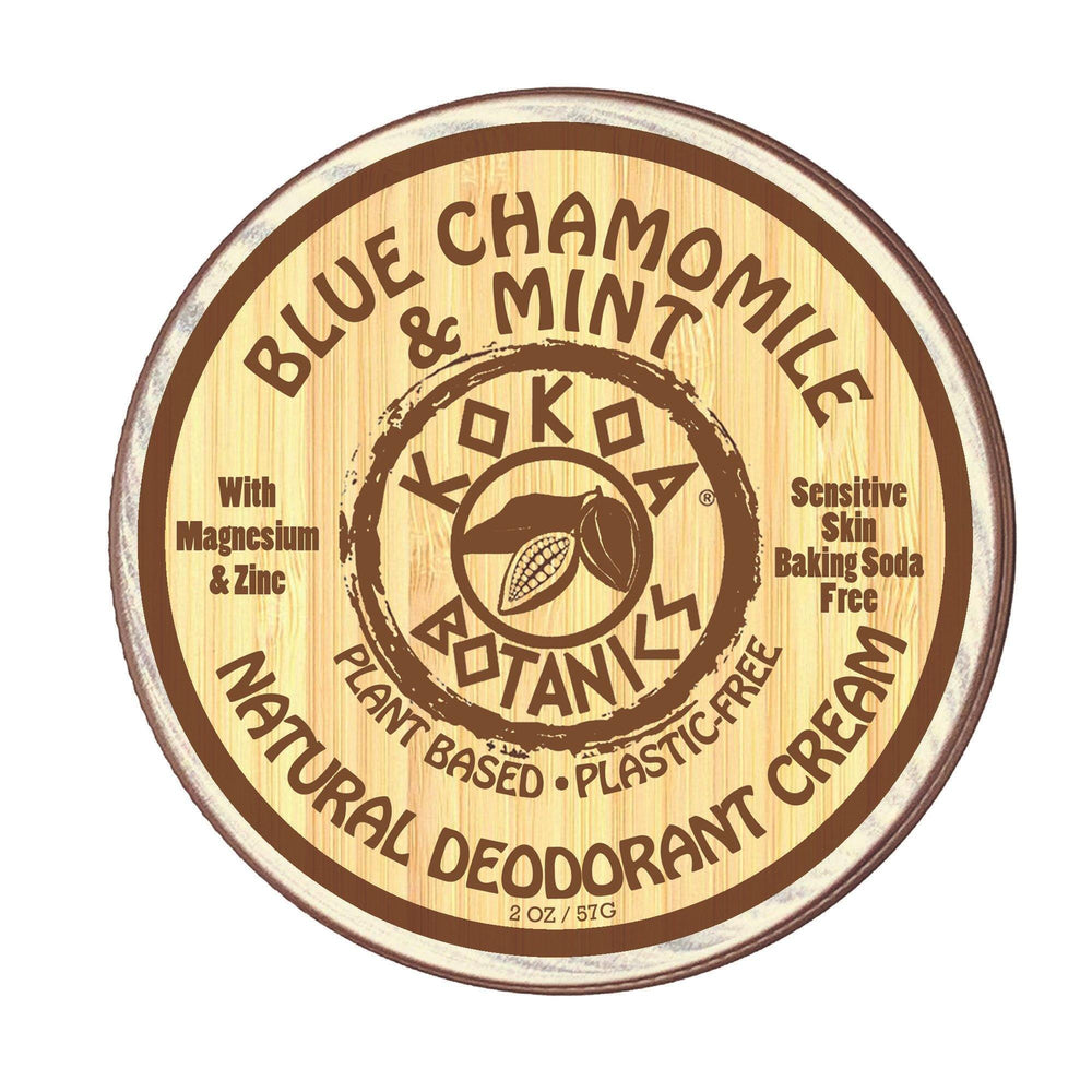 Deodorant Cream : Blue Chamomile and Mint
