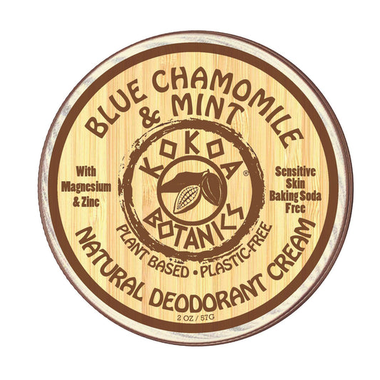 Deodorant Cream : Blue Chamomile and Mint