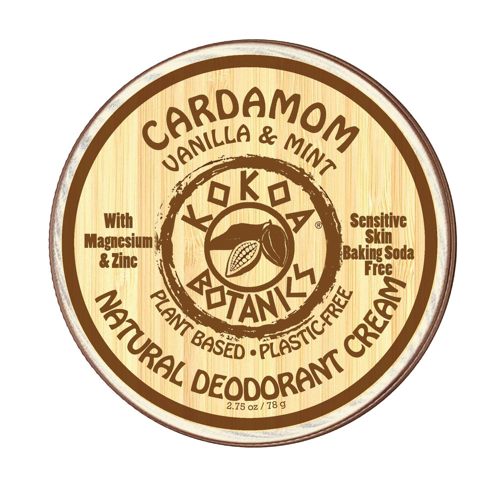 Deodorant Cream - Cardamom Vanilla and Mint