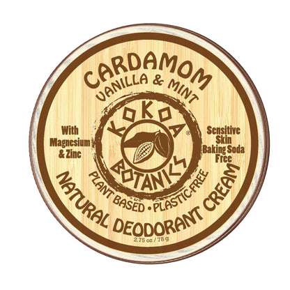Deodorant Cream - Cardamom Vanilla and Mint