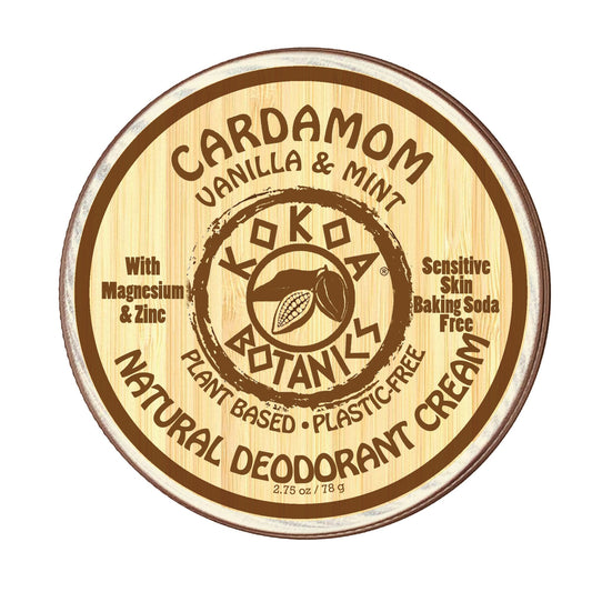 Deodorant Cream - Cardamom Vanilla and Mint