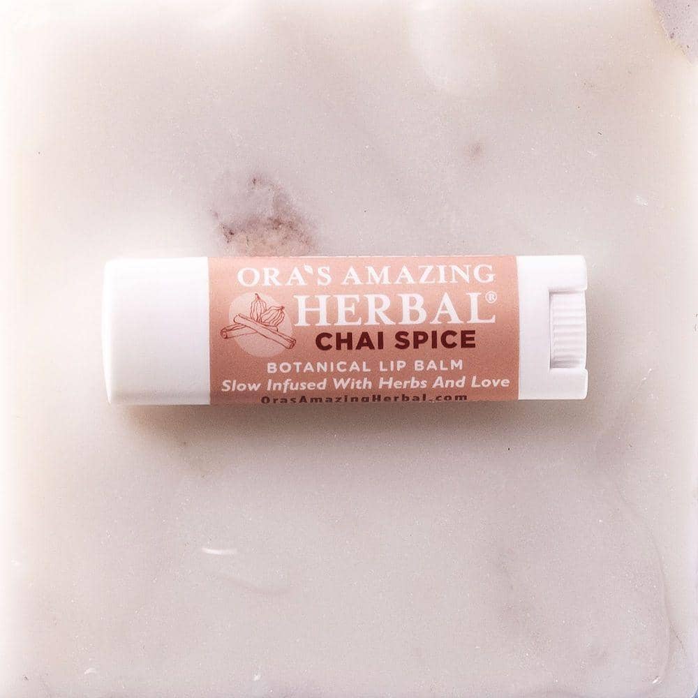 Natural Lip Balm, Chai Spice