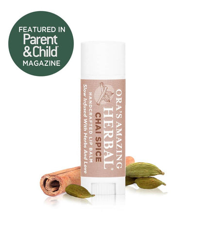 Natural Lip Balm, Chai Spice