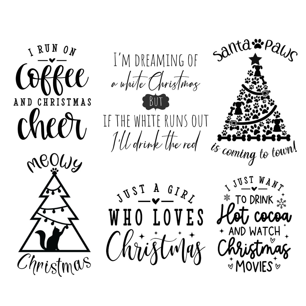 Humorous Christmas Laser Engraved Mason Jar Sleeves