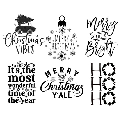 Christmas Laser Engraved Mason Jar Sleeves
