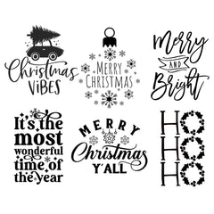 Christmas Laser Engraved Mason Jar Sleeves