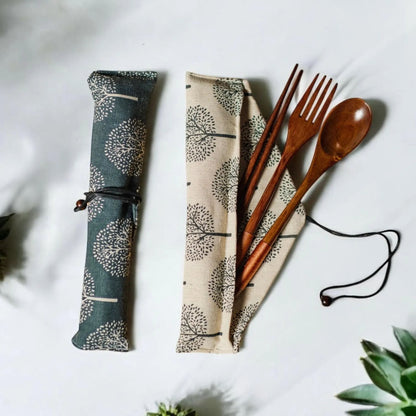 Coconut Flatware Travel Set