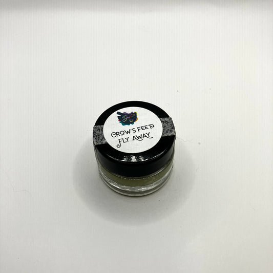 1 jar of Crow's Feet eye cream on a white background