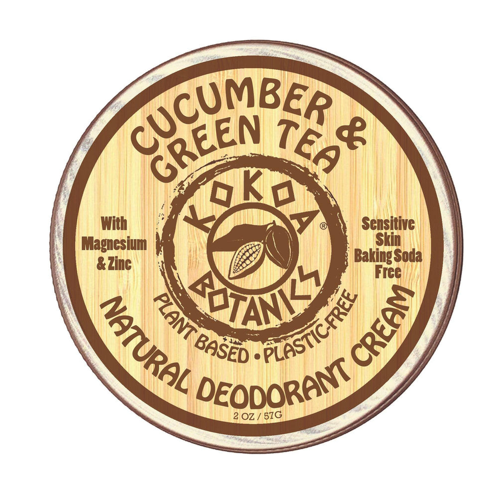 Deodorant Cream: Cucumber & Green Tea