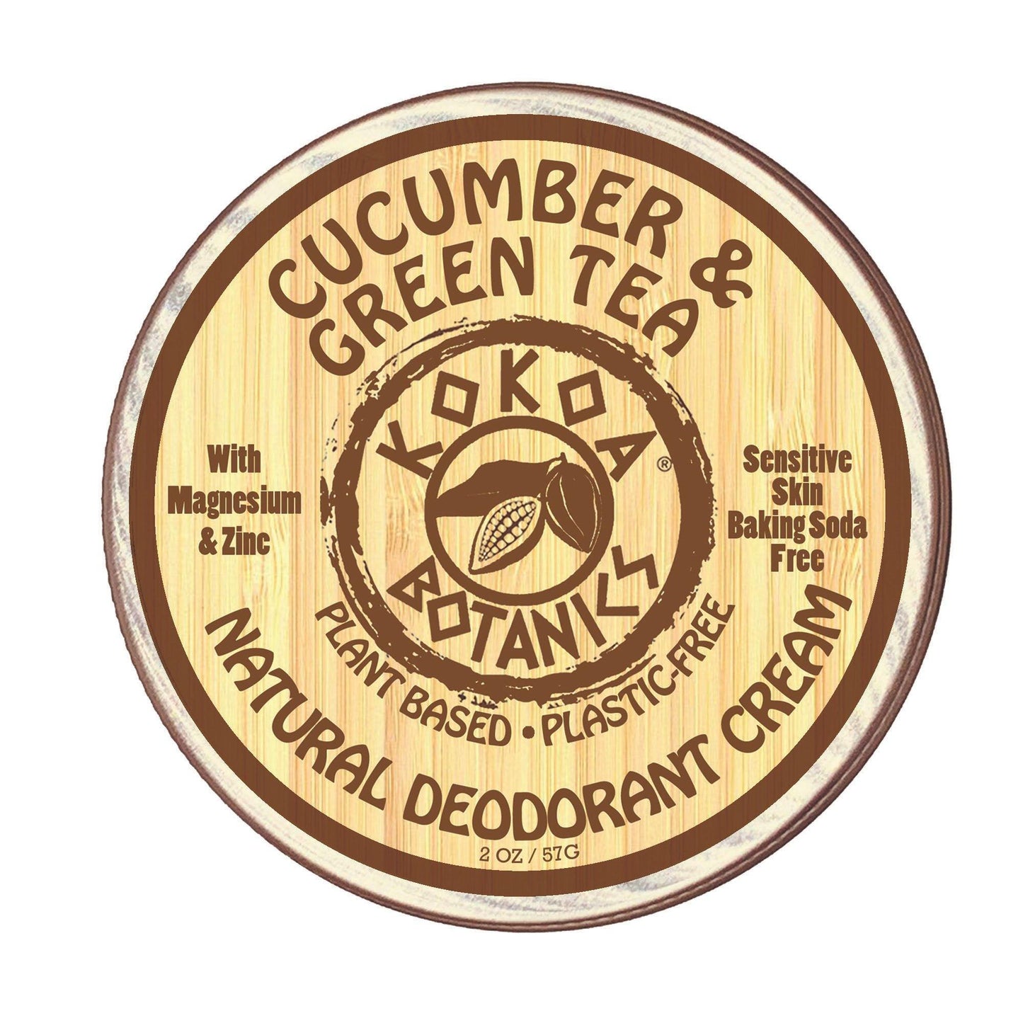Deodorant Cream: Cucumber & Green Tea