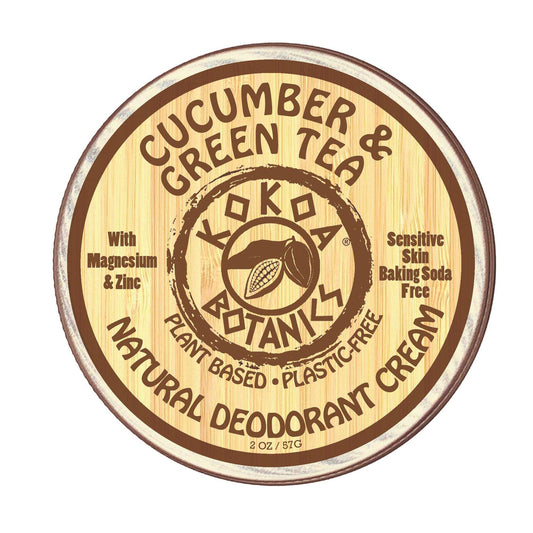 Deodorant Cream: Cucumber & Green Tea