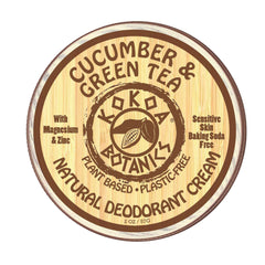 Deodorant Cream: Cucumber & Green Tea