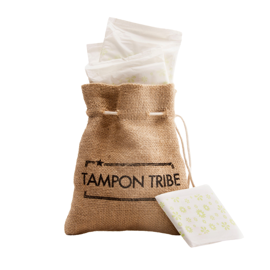 Organic Cotton Pads – 10 Ultrathin with Wings