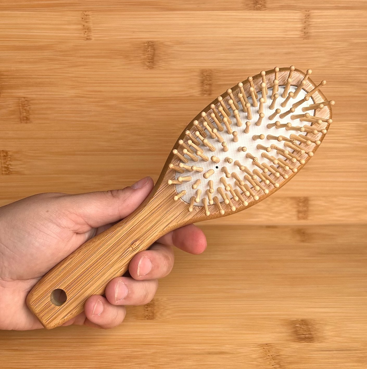 Bamboo Double-Sided Hair Brush