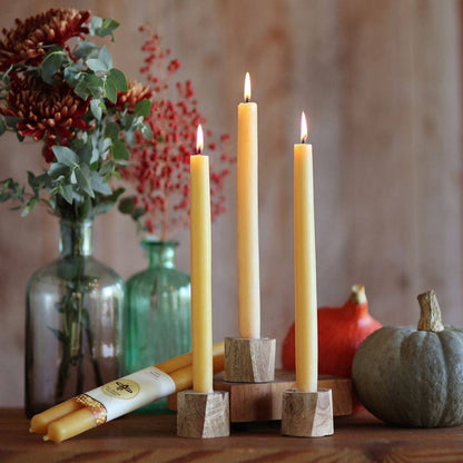 Pure Beeswax Tapers Candles
