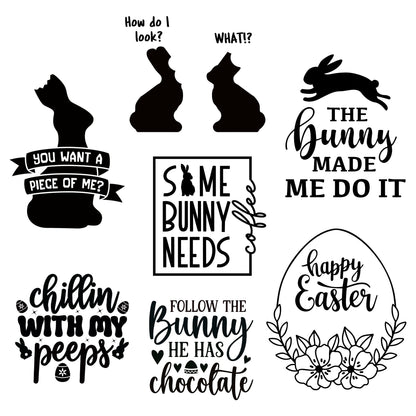 Easter Laser Engraved Mason Jar Sleeves