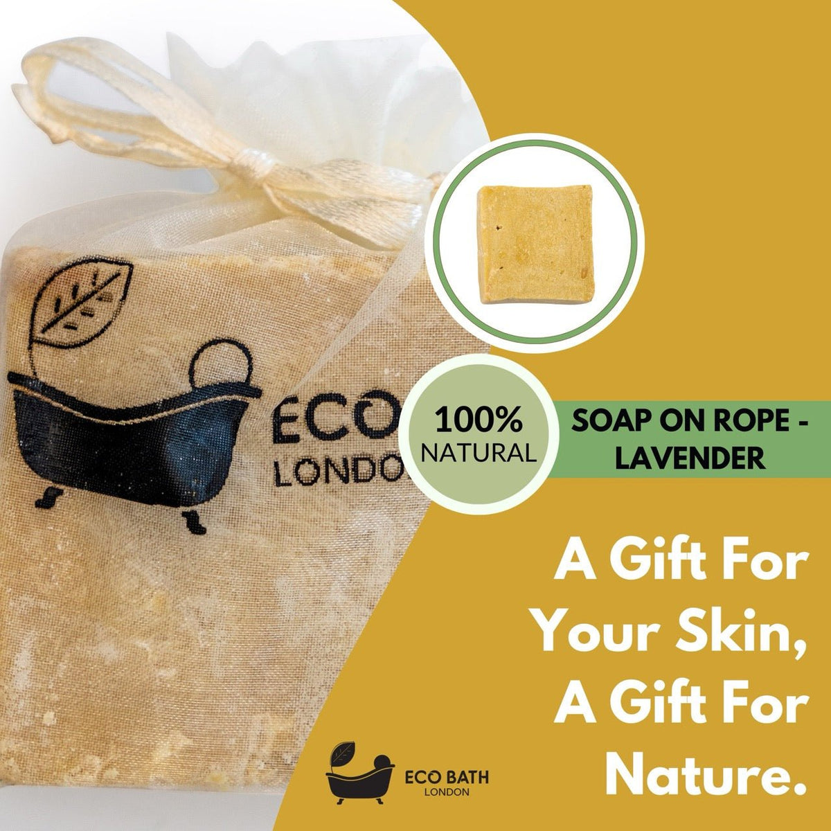 Hand Made Bay & Olive Soap (+/- 7 oz)