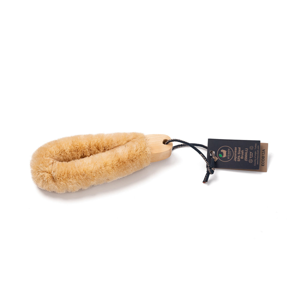 Natural Sisal Japanese Spa Brush - Exfoliating Body Brush