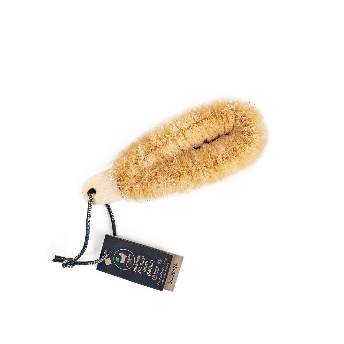 Natural Sisal Japanese Spa Brush - Exfoliating Body Brush