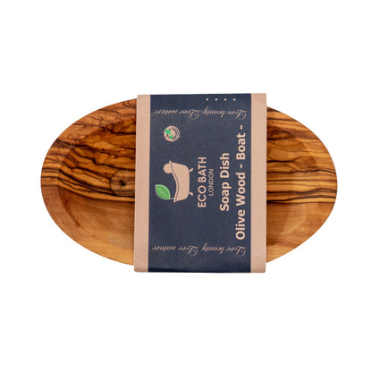 Natural Wood Soap Dish - Handcrafted Bathroom Accessory