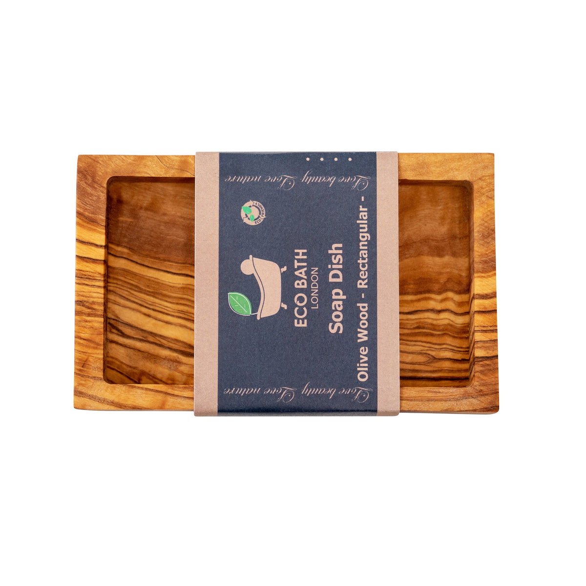 Natural Wood Soap Dish - Handcrafted Bathroom Accessory