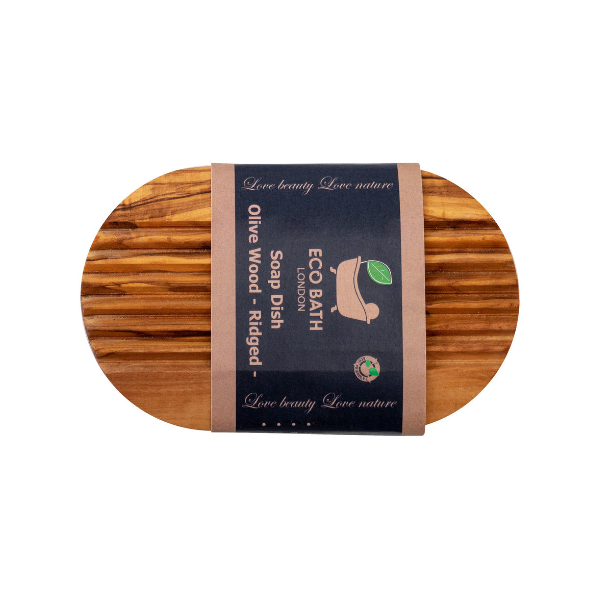 Natural Wood Soap Dish - Handcrafted Bathroom Accessory
