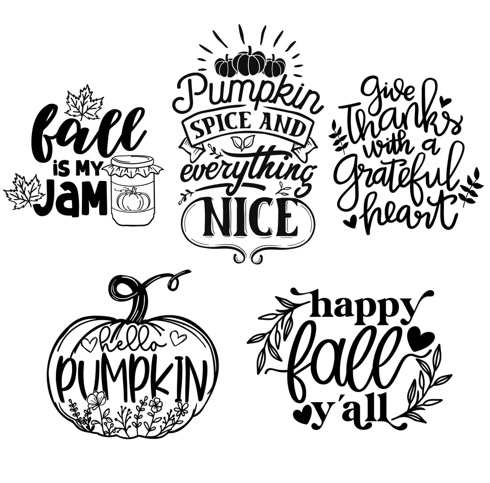 Fall/Thanksgiving Laser Engraved Mason Jar Sleeves