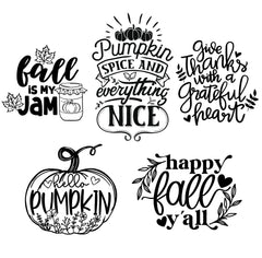 Fall/Thanksgiving Laser Engraved Mason Jar Sleeves