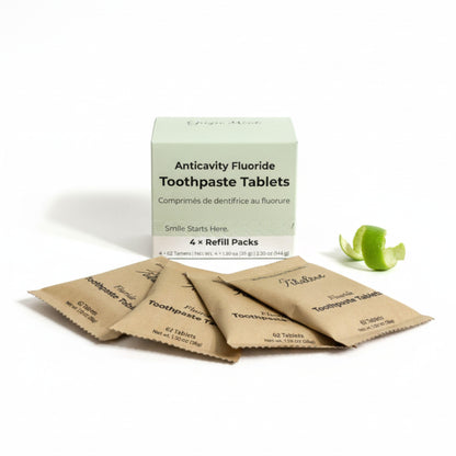 Fluoride Yuzu Mint Toothpaste Tablets — 4 Months