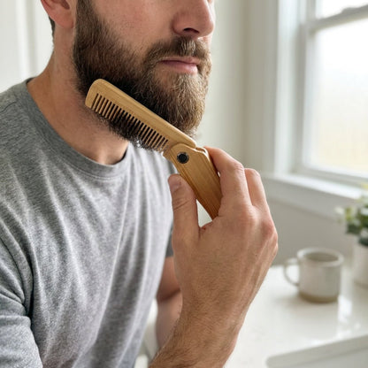 Bamboo Travel Comb | Foldable