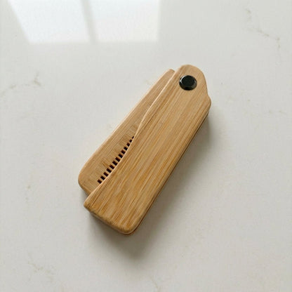 Bamboo Travel Comb | Foldable