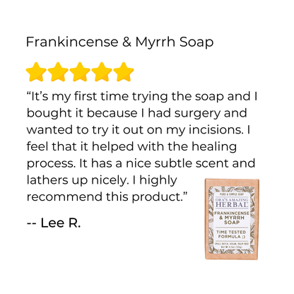 Frankincense & Myrrh Soap