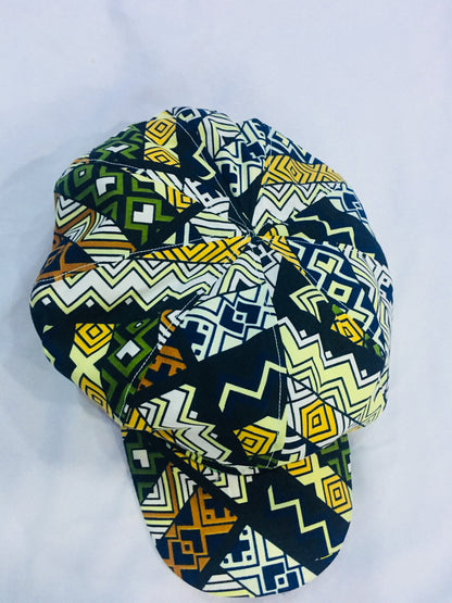African Wax Print Ankara Cap