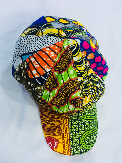 African Wax Print Ankara Cap