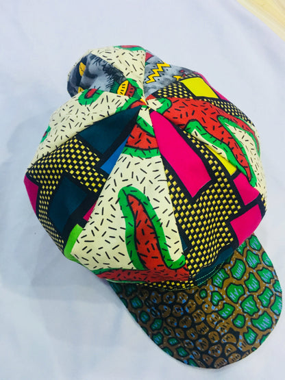 African Wax Print Ankara Cap