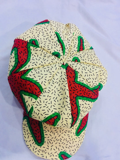 African Wax Print Ankara Cap