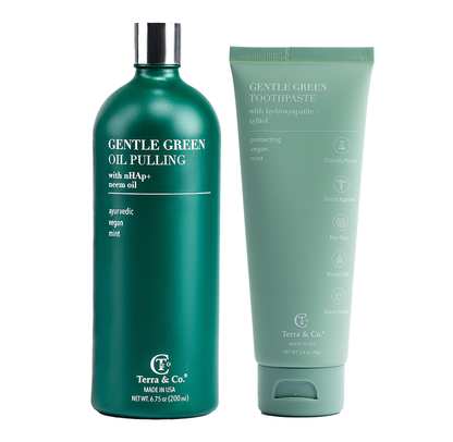 Gentle Green Oil Pulling Mouthwash – Enamel Support & Gum Health