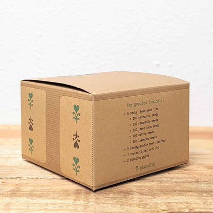 "Grow an Herb Garden" Herbal Teas Seed Kit