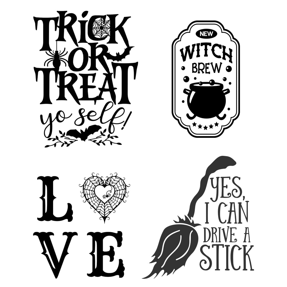 Halloween Laser Engraved Mason Jar Sleeves Pt.3