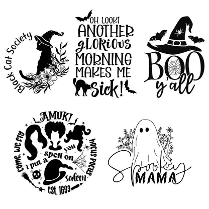 Halloween Laser Engraved Mason Jar Sleeves Pt.2